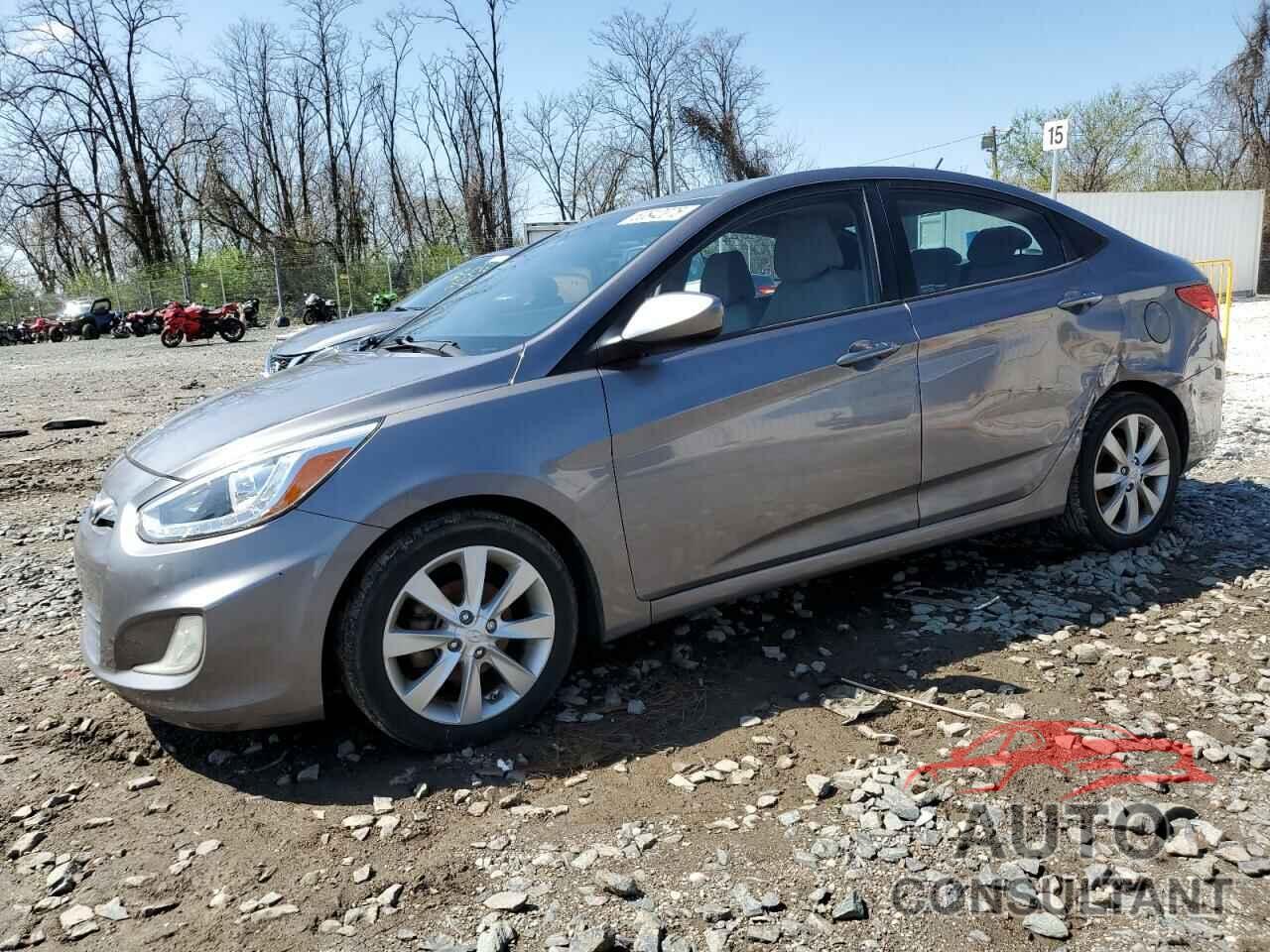 HYUNDAI ACCENT 2014 - KMHCU4AE1EU763384
