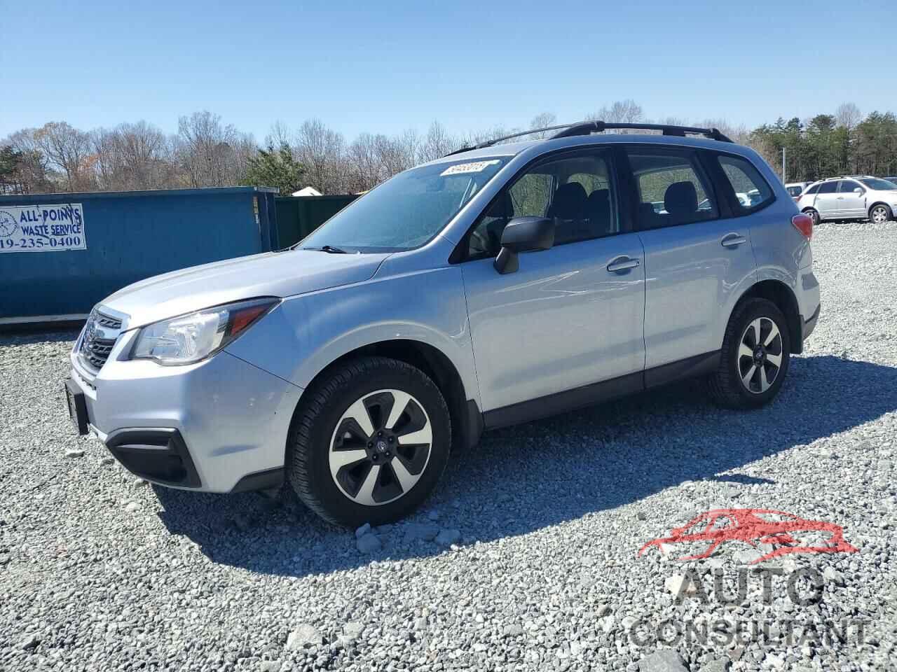 SUBARU FORESTER 2017 - JF2SJABC9HH508484