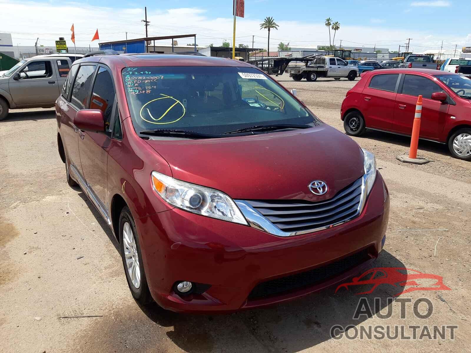 TOYOTA SIENNA 2017 - 5TDYZ3DC8HS889248