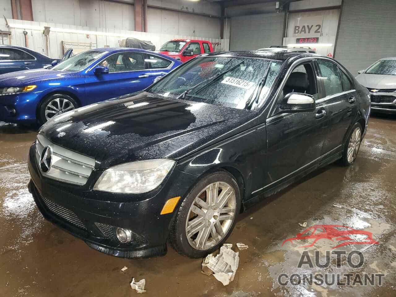 MERCEDES-BENZ C-CLASS 2009 - WDDGF54X09R079234
