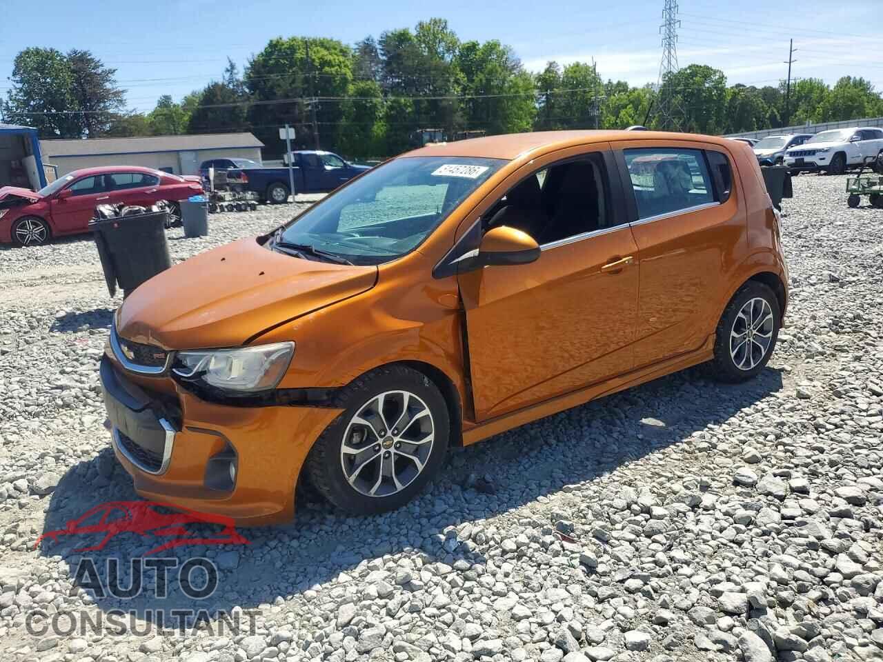 CHEVROLET SONIC 2017 - 1G1JD6SB3H4100102