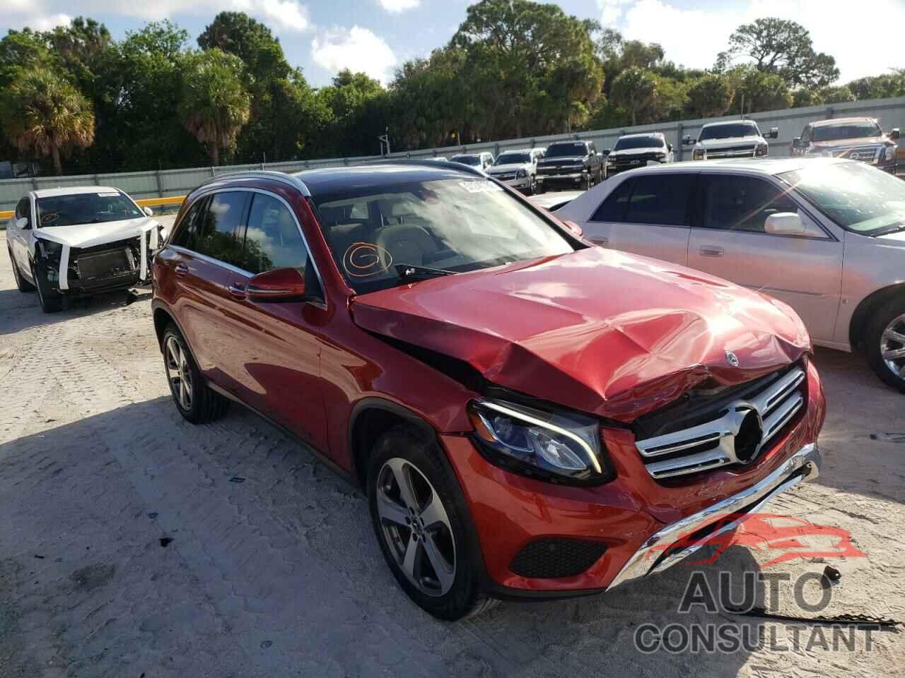 MERCEDES-BENZ GLC-CLASS 2019 - WDC0G4JB9KV154418