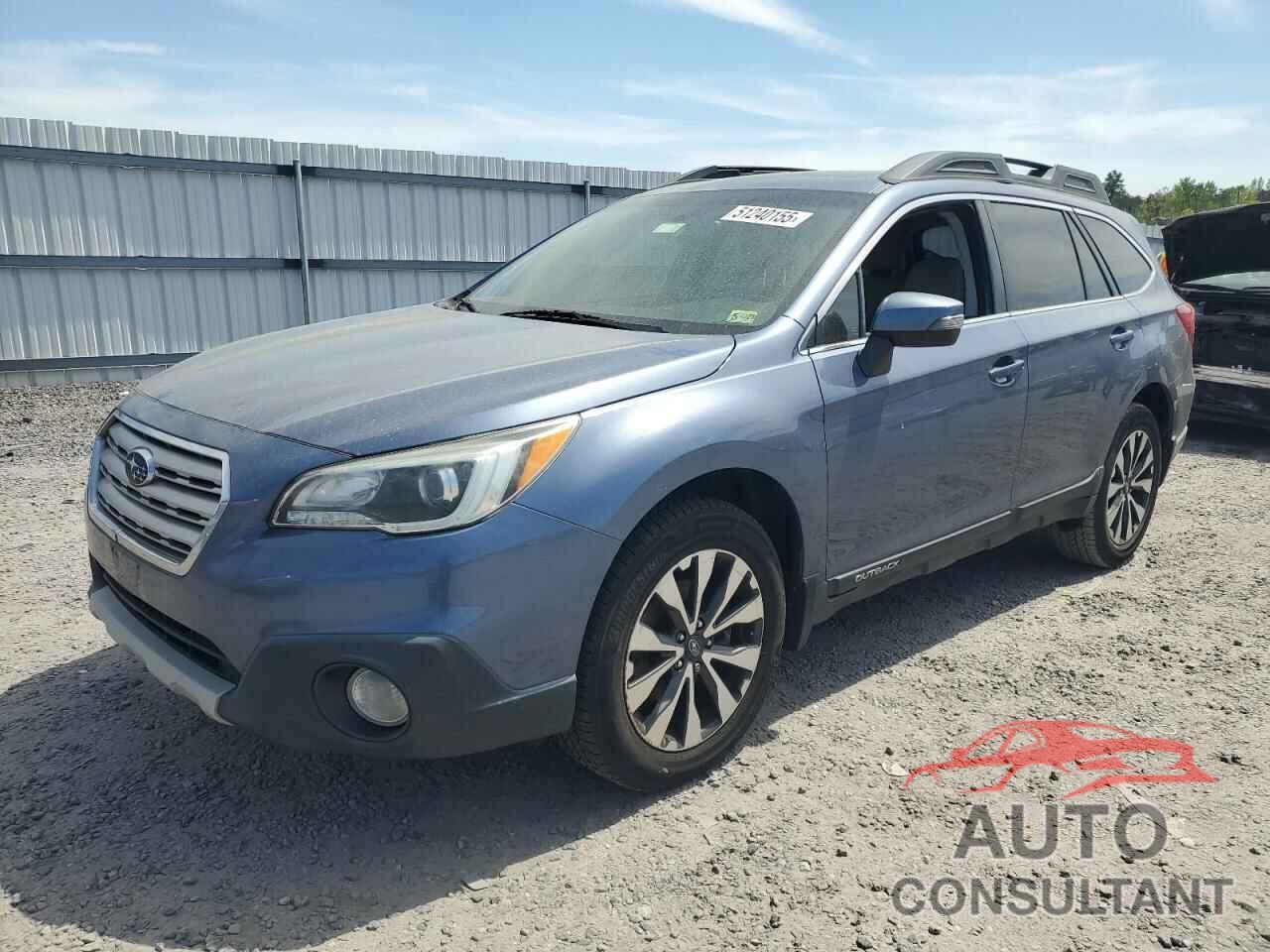 SUBARU OUTBACK 2016 - 4S4BSBNC0G3344756