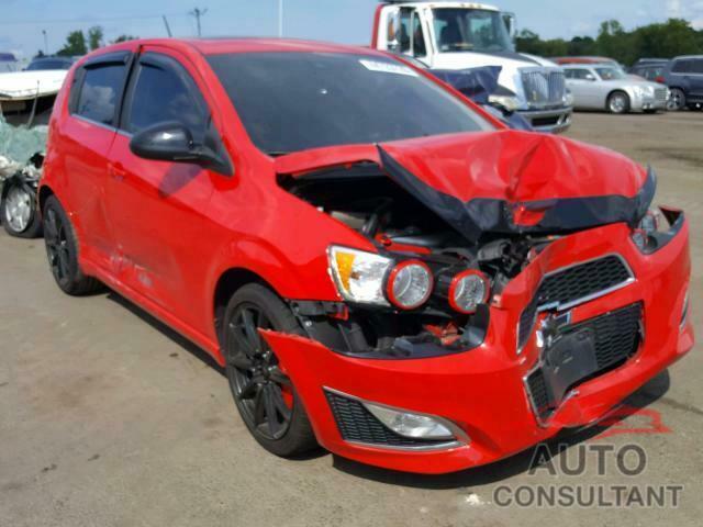 CHEVROLET SONIC 2016 - 1G1JH6SB9G4117621