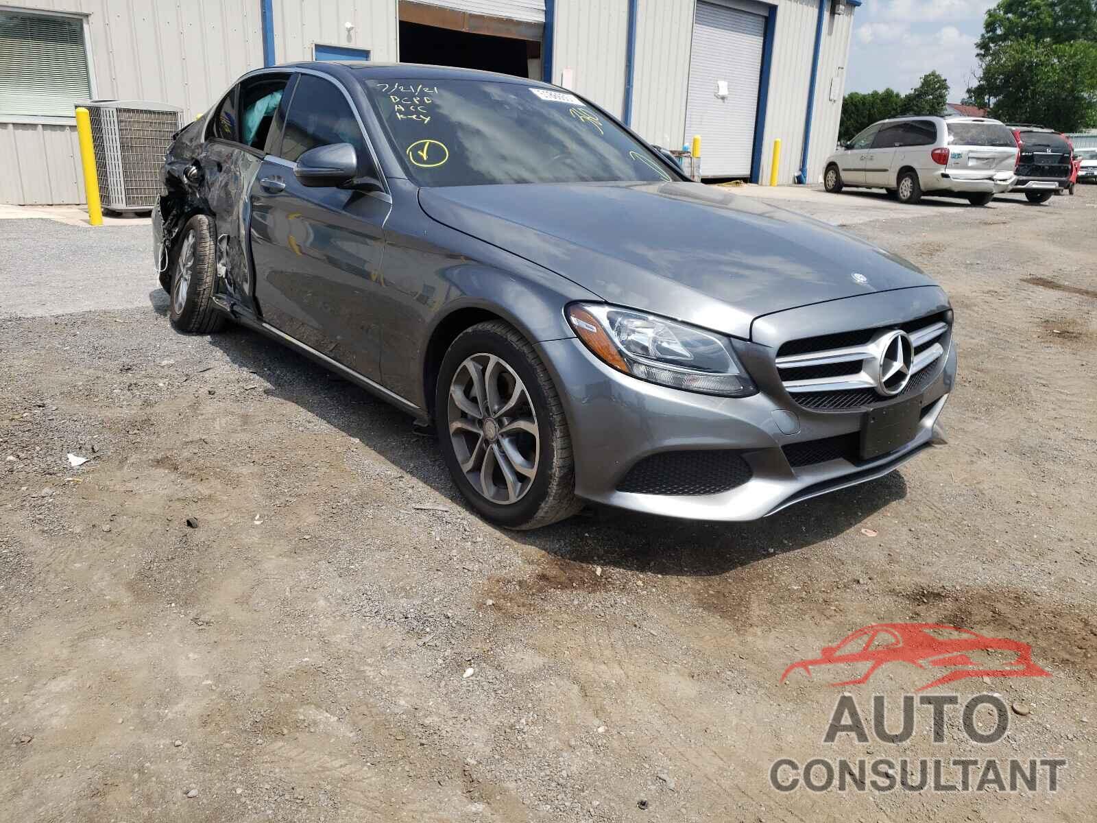 MERCEDES-BENZ C-CLASS 2017 - 55SWF4KB2HU210562