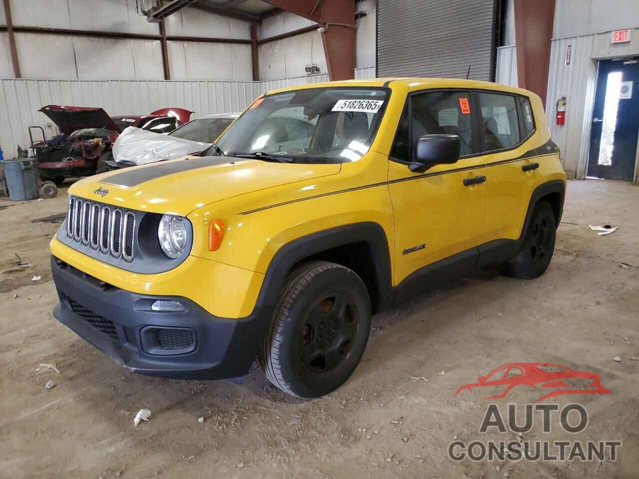 JEEP RENEGADE 2015 - ZACCJAAH1FPB93637