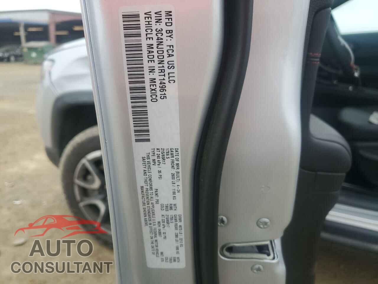 JEEP COMPASS 2024 - 3C4NJDDN1RT149615
