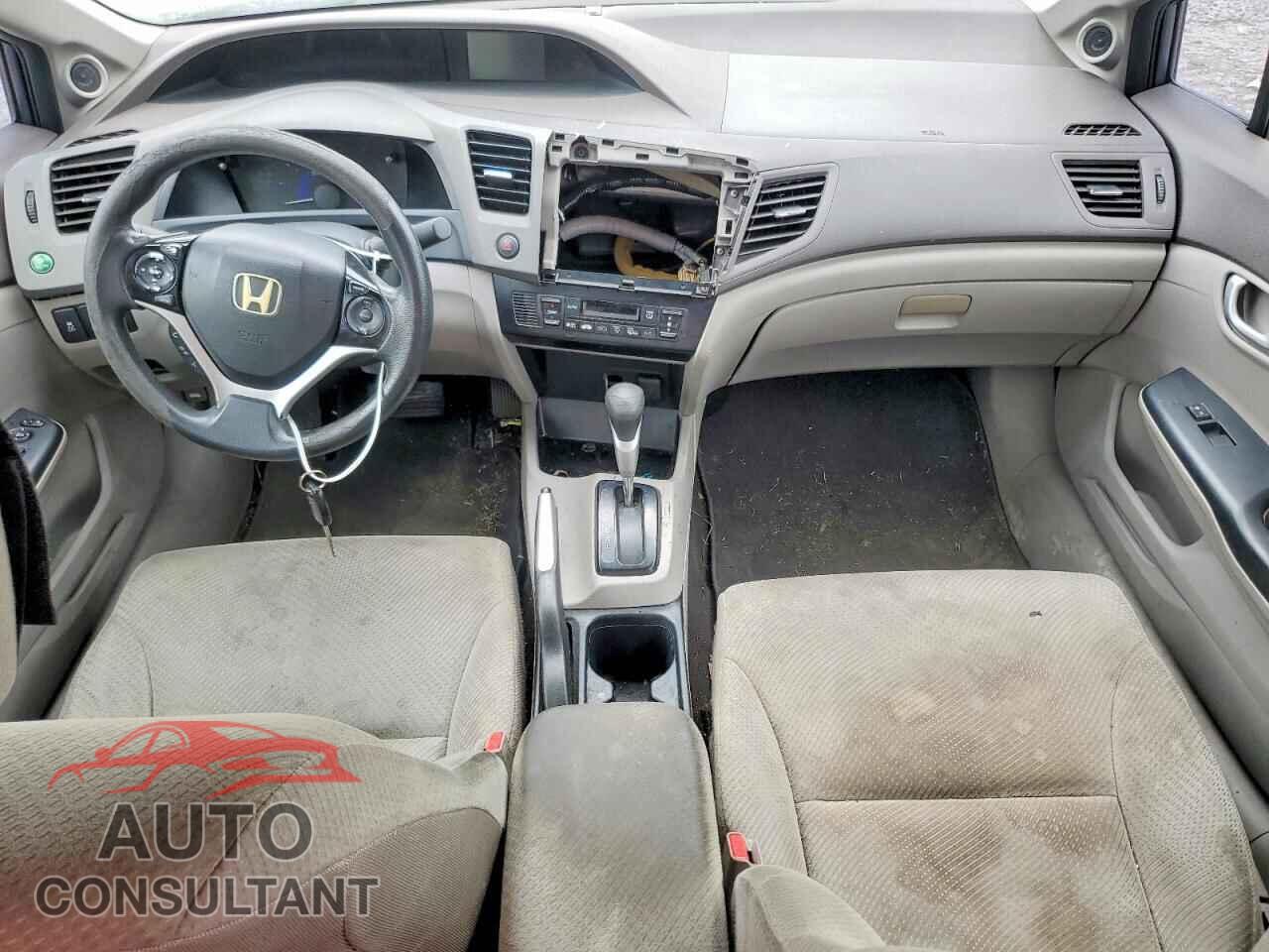 HONDA CIVIC 2012 - JHMFB4F26CS009085