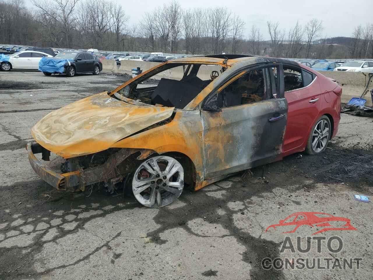 HYUNDAI ELANTRA 2017 - 5NPD84LF4HH013110