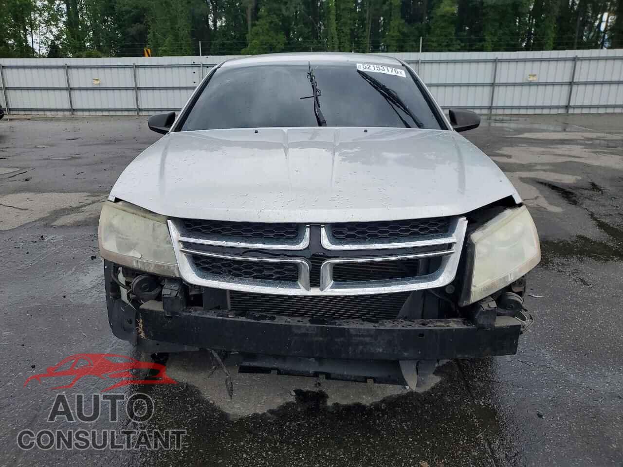 DODGE AVENGER 2012 - 1C3CDZAB5CN220445