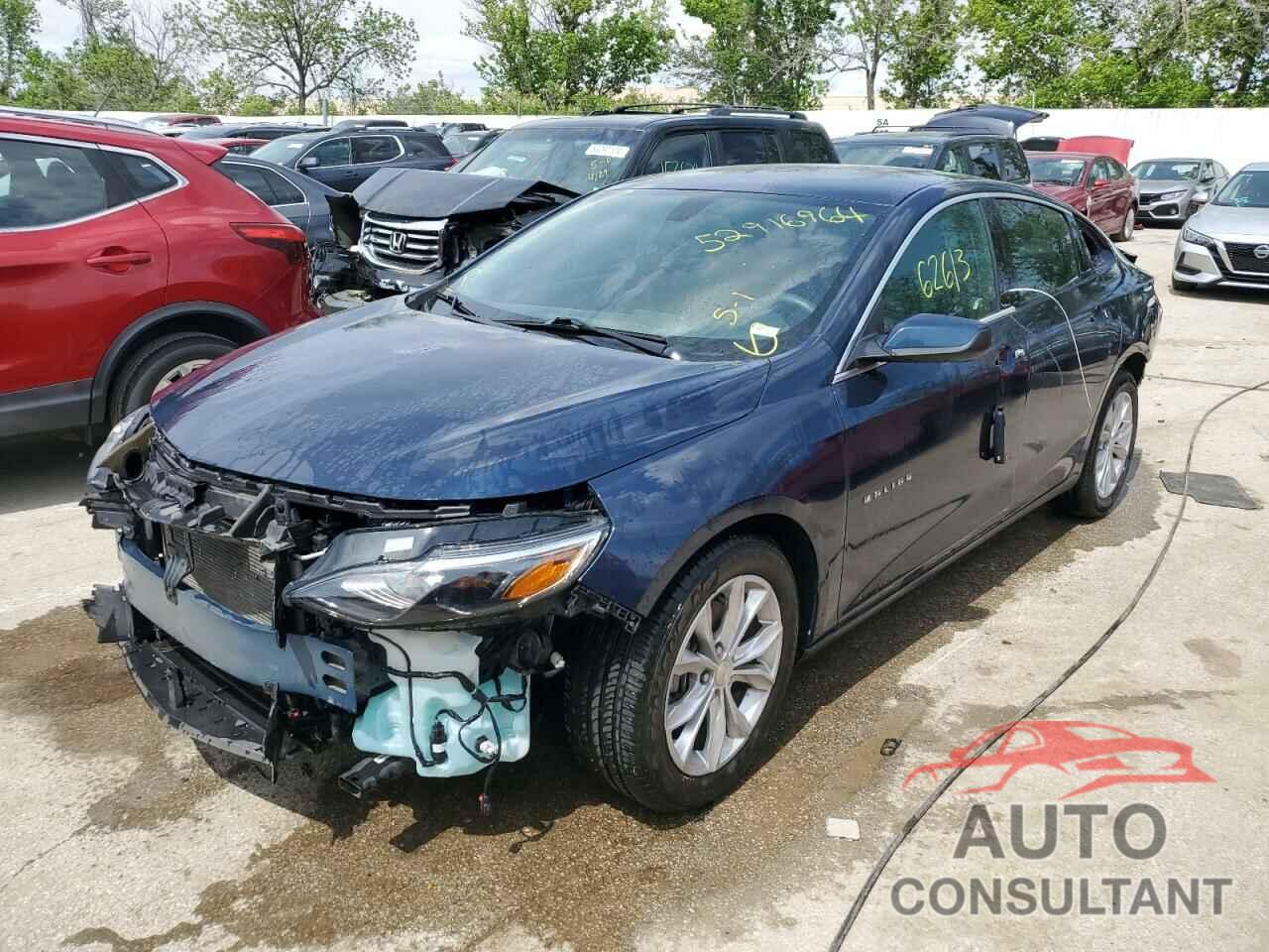 CHEVROLET MALIBU 2021 - 1G1ZD5ST1MF034671