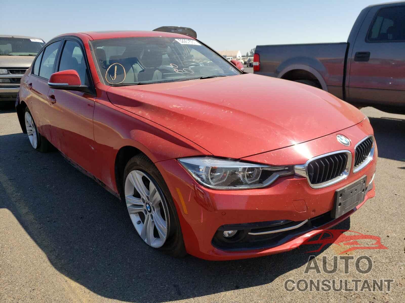 BMW 3 SERIES 2016 - WBA8E5C59GK388253