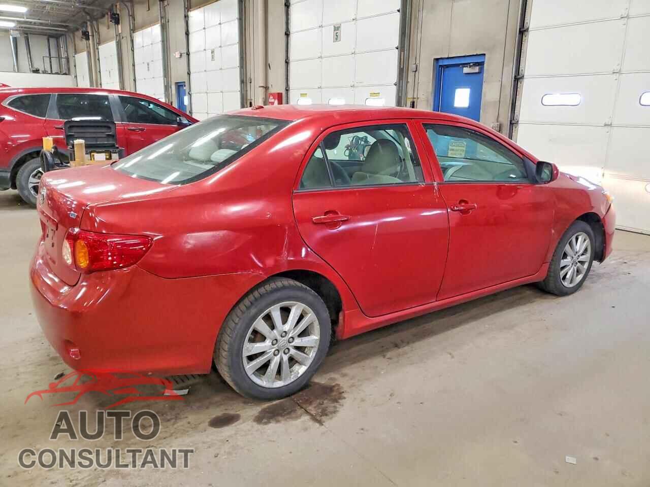 TOYOTA COROLLA 2009 - 2T1BU40E99C043237