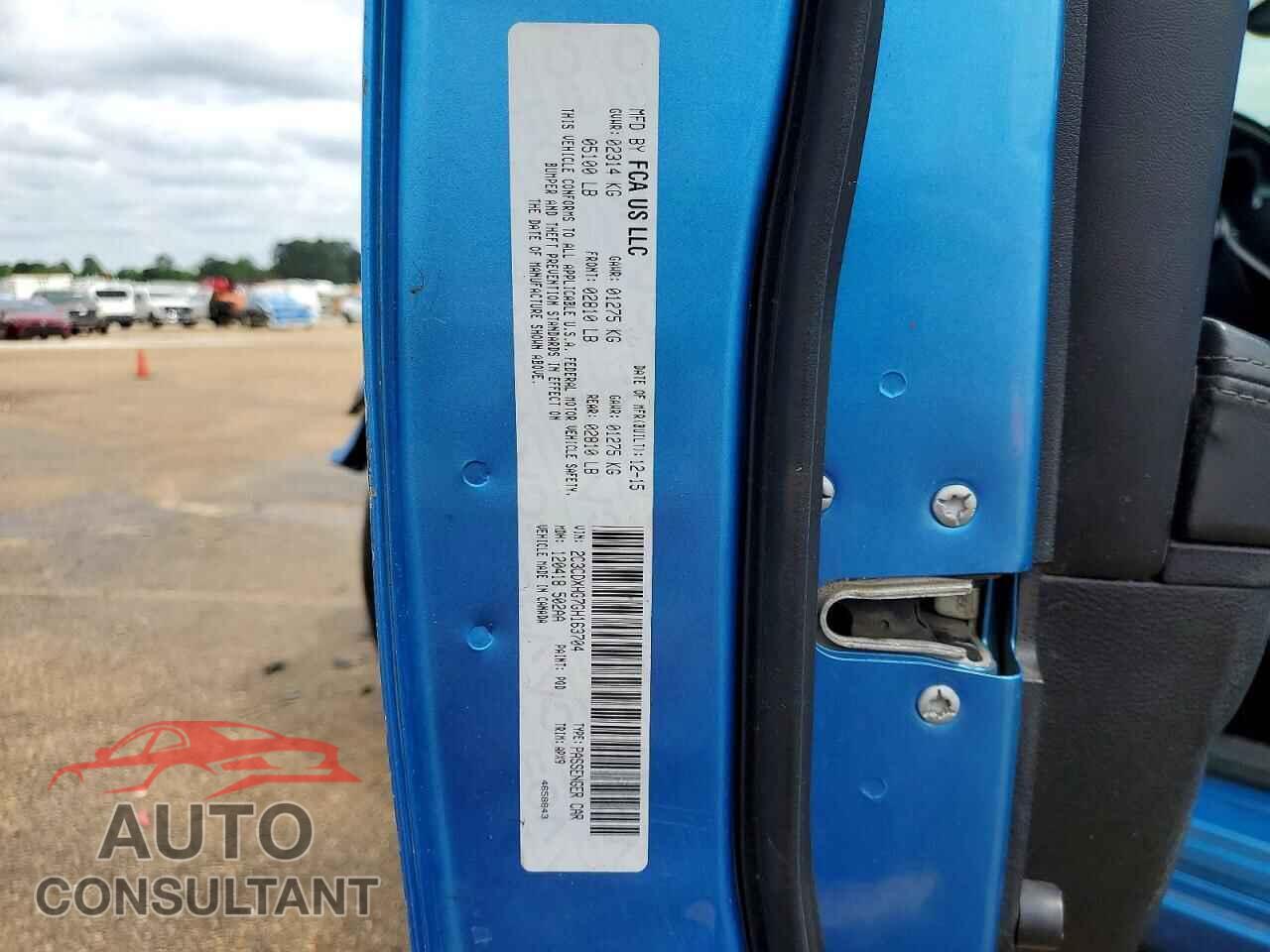 DODGE CHARGER 2016 - 2C3CDXHG7GH163704