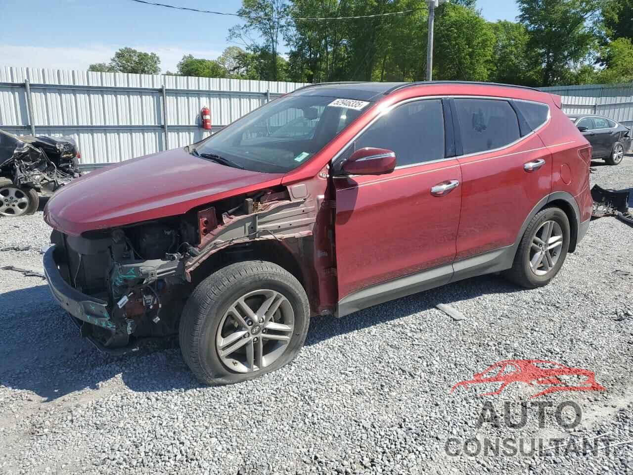 HYUNDAI SANTA FE 2017 - 5XYZU3LB6HG498897
