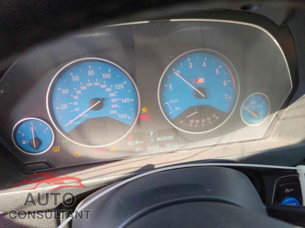 BMW 3 SERIES 2014 - WBA3C1C54EK113380