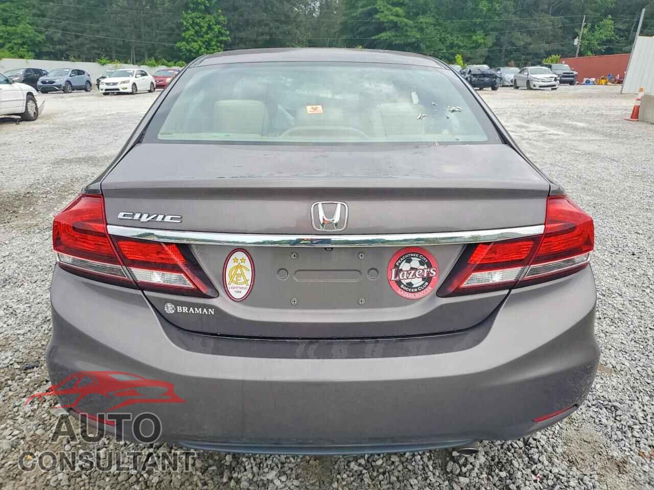 HONDA CIVIC 2013 - 19XFB2F58DE036454