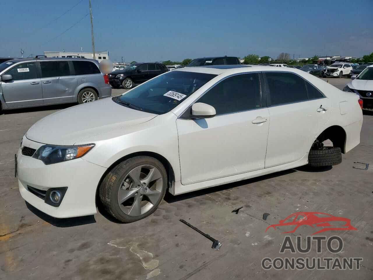 TOYOTA CAMRY 2012 - 4T1BF1FK8CU624384