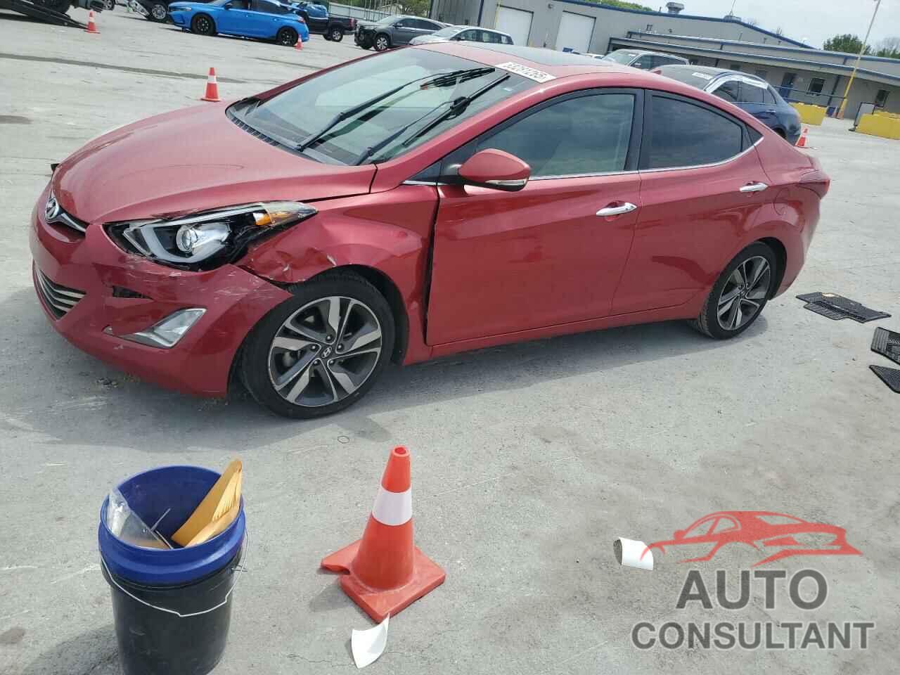 HYUNDAI ELANTRA 2014 - KMHDH4AE3EU062841