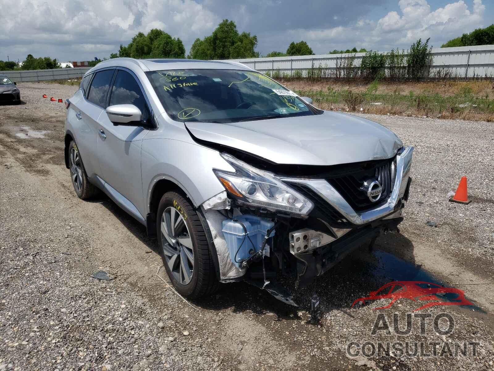 NISSAN MURANO 2017 - 5N1AZ2MG9HN161339