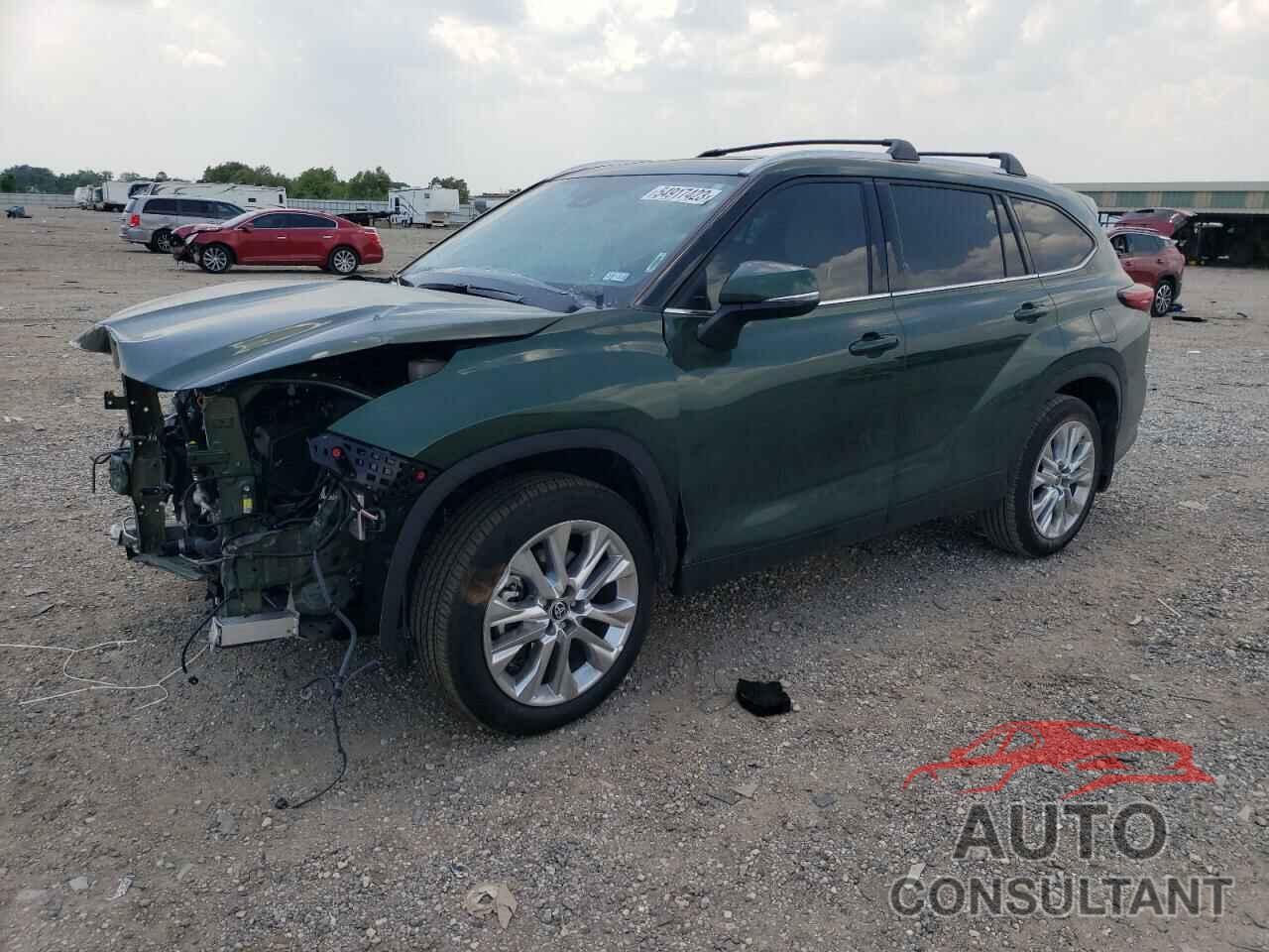 TOYOTA HIGHLANDER 2023 - 5TDKDRAH6PS501679