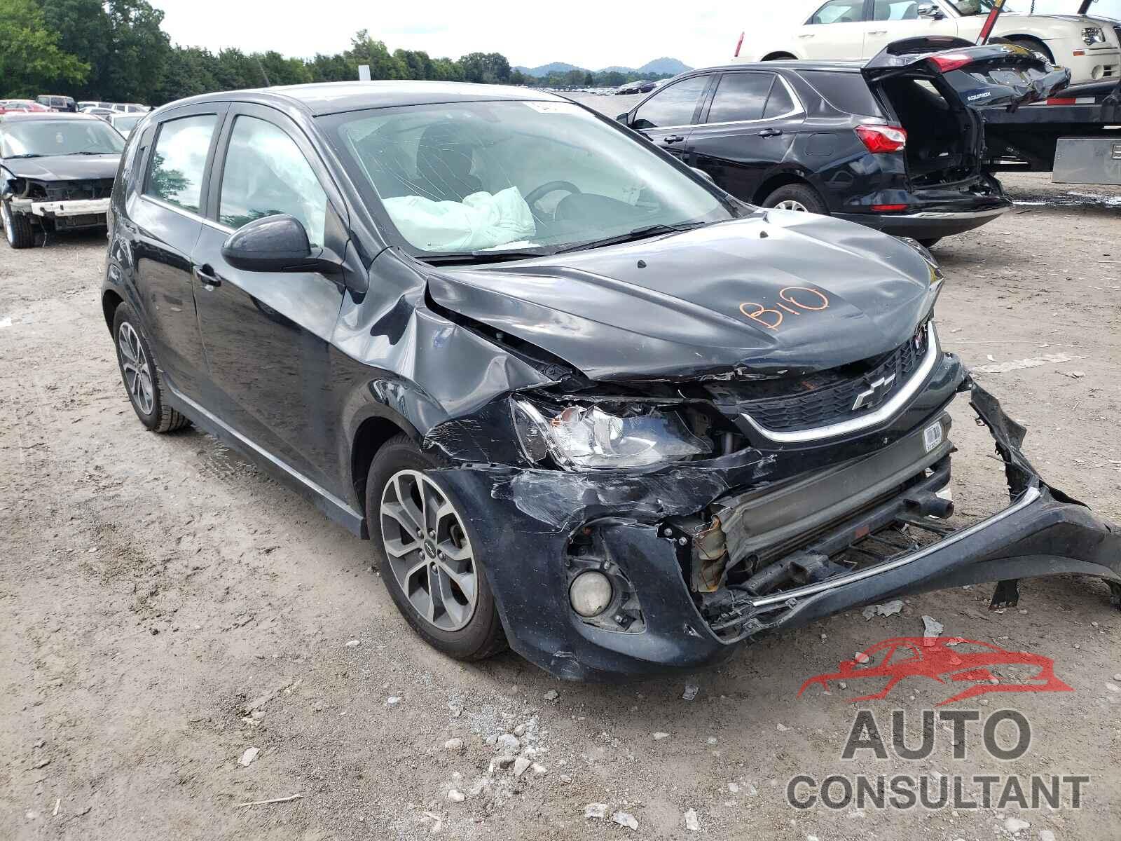 CHEVROLET SONIC 2020 - 1G1JD6SB2L4100293