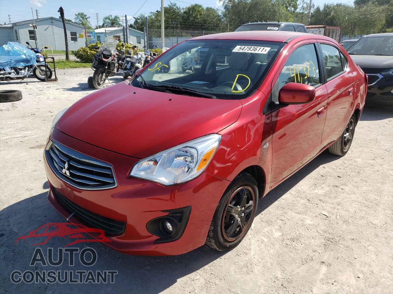 MITSUBISHI MIRAGE 2017 - ML32F3FJ0HH002999