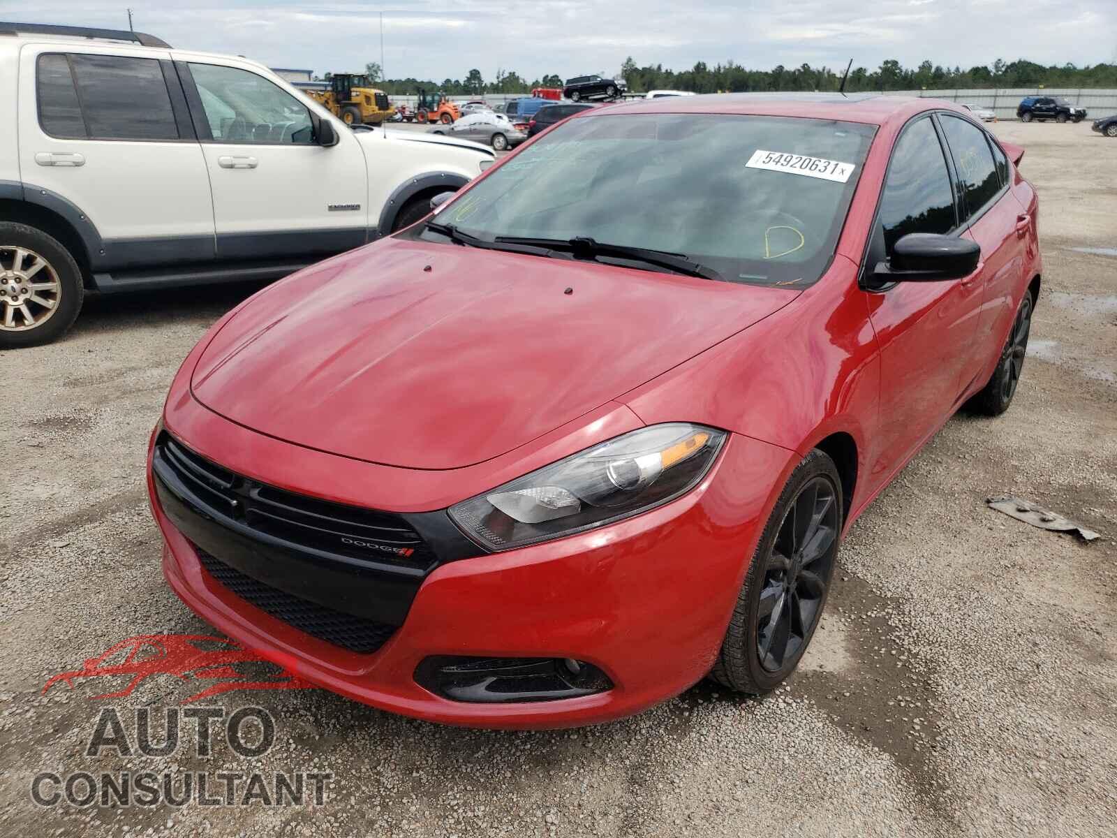 DODGE DART 2016 - 1C3CDFBBXGD679902