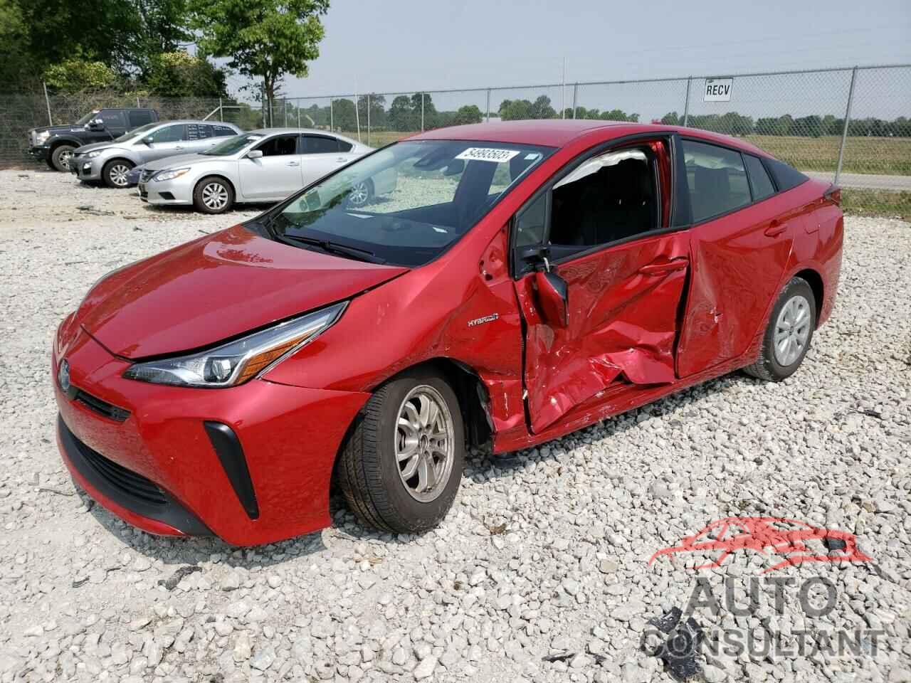 TOYOTA PRIUS 2019 - JTDKARFU0K3078221