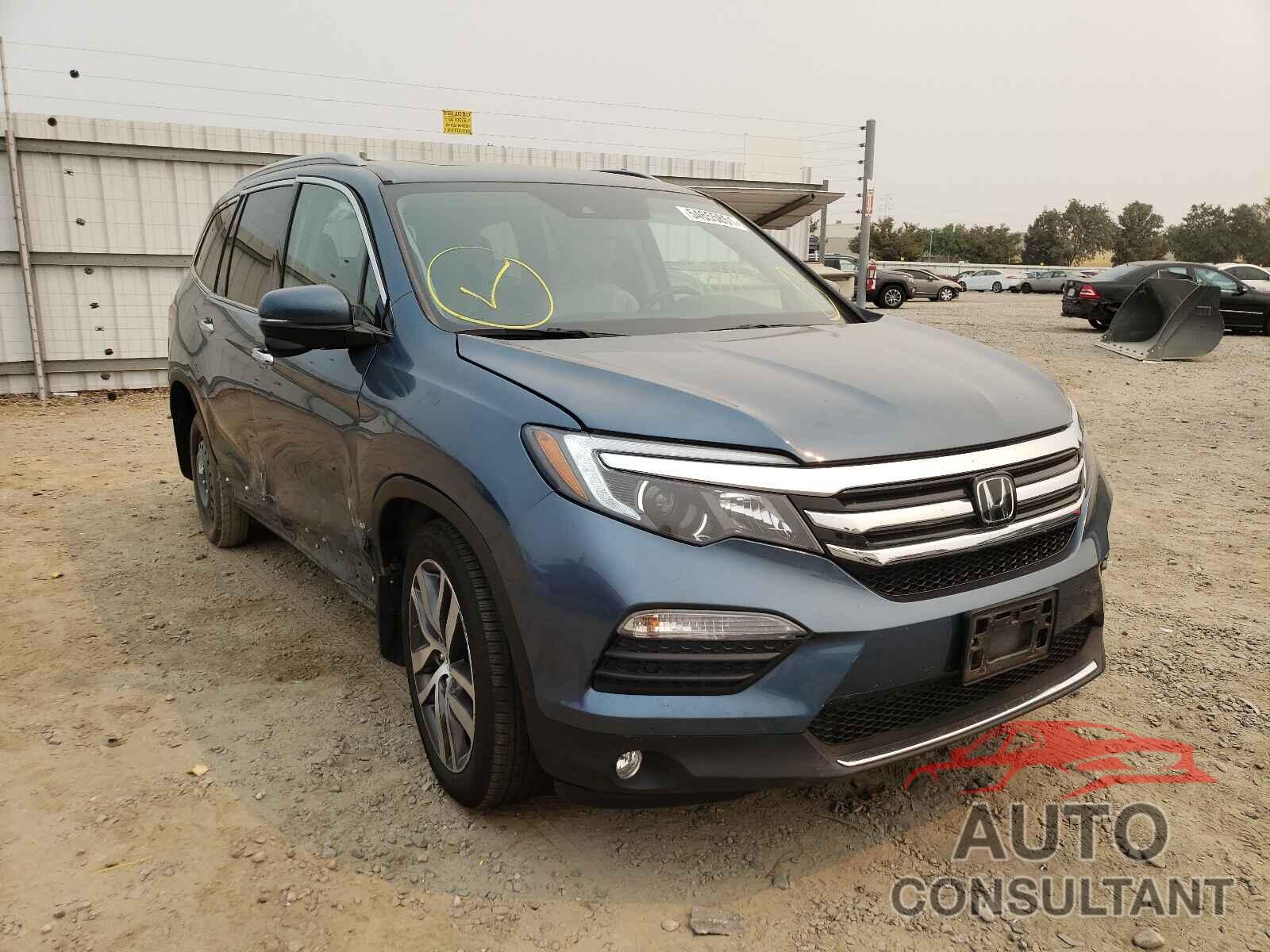HONDA PILOT 2016 - 5FNYF6H94GB117308