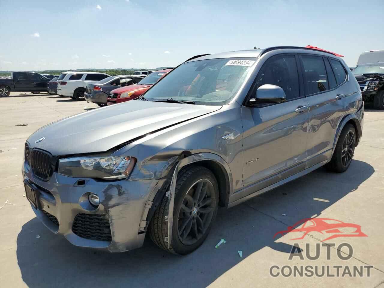 BMW X3 2017 - 5UXWZ7C53H0T43878