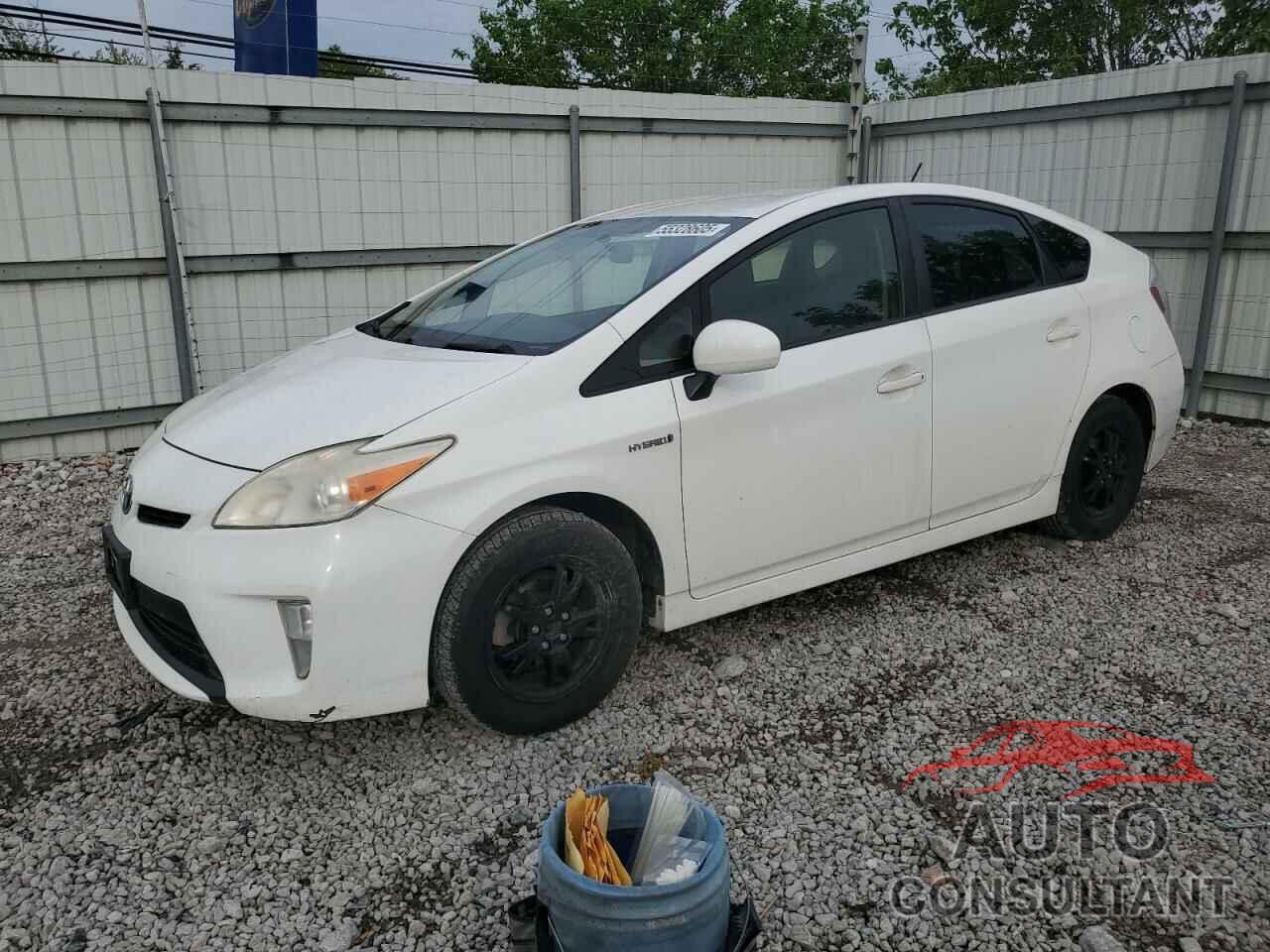 TOYOTA PRIUS 2012 - JTDKN3DU1C1527309