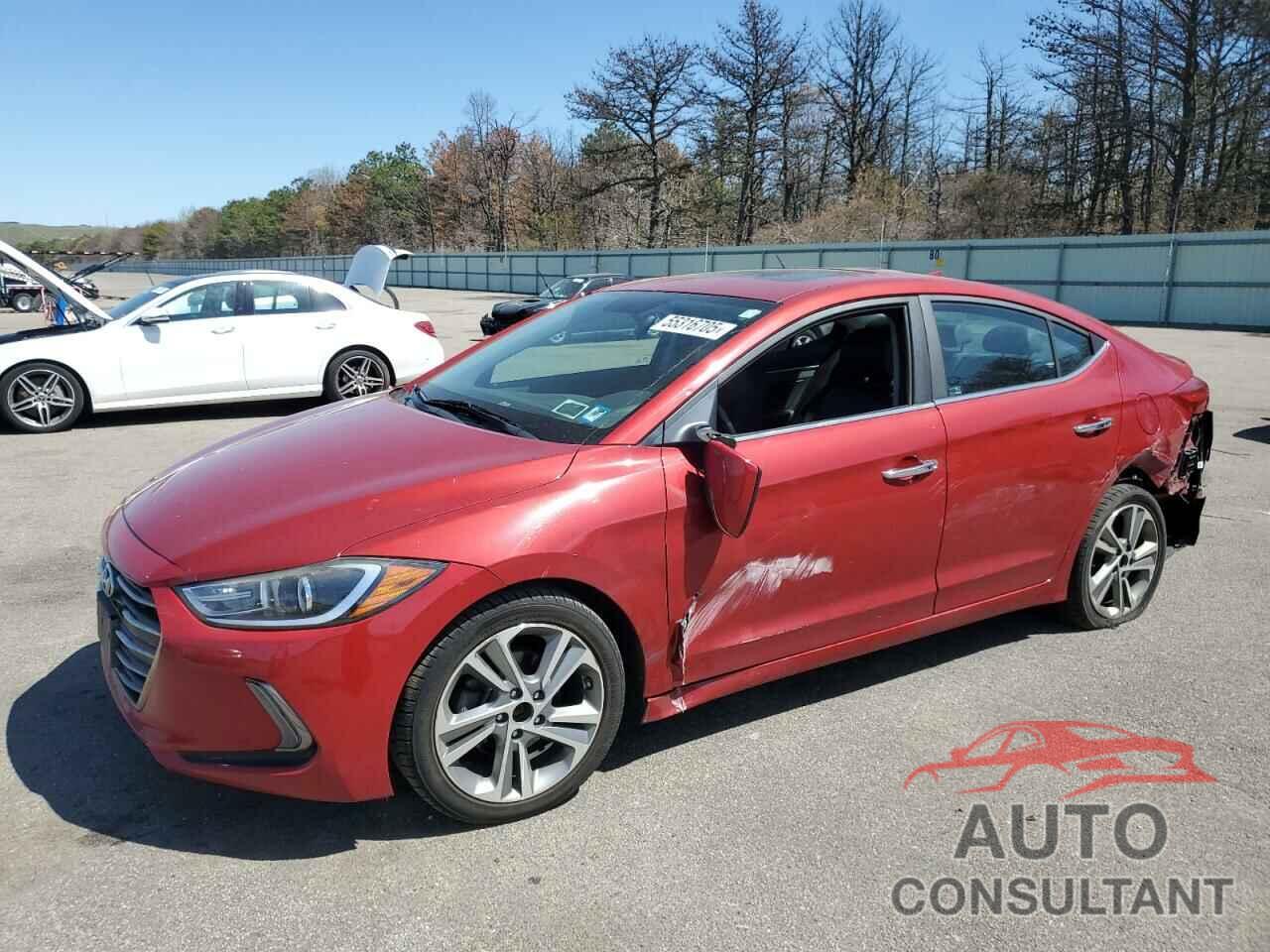 HYUNDAI ELANTRA 2017 - KMHD84LF1HU262322