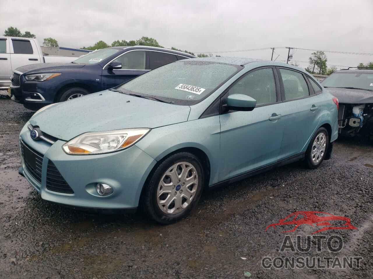 FORD FOCUS 2012 - 1FAHP3F23CL219200