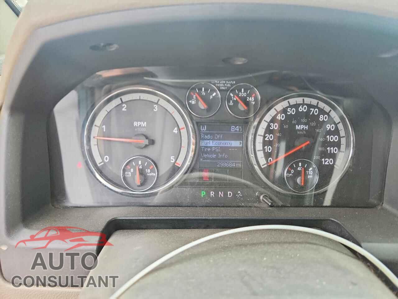 DODGE RAM 2500 2011 - 3D7UT2CLXBG554516