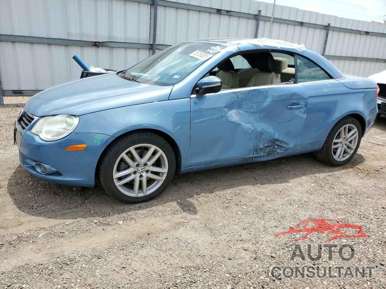 VOLKSWAGEN EOS 2009 - WVWFA71F89V018474