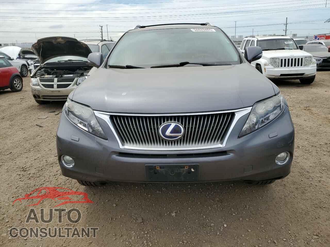 LEXUS RX450 2012 - JTJBC1BA2C2425589