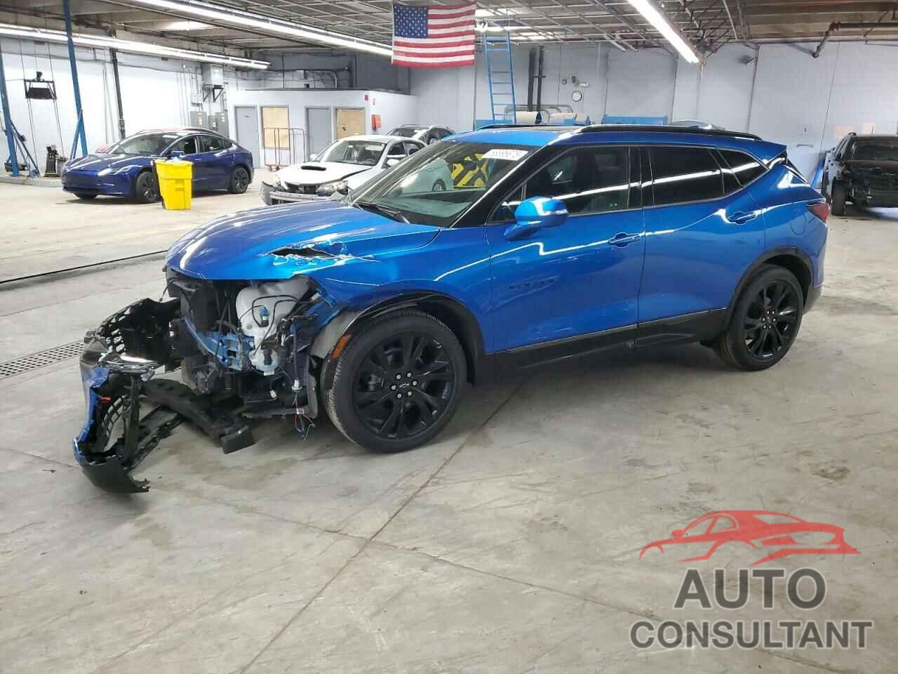 CHEVROLET BLAZER 2021 - 3GNKBKRS8MS542374