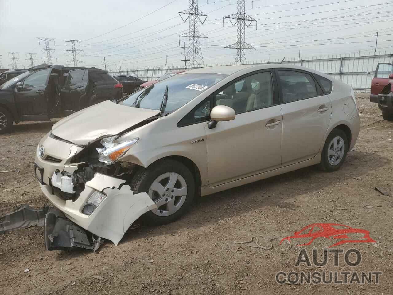 TOYOTA PRIUS 2011 - JTDKN3DU4B0312690