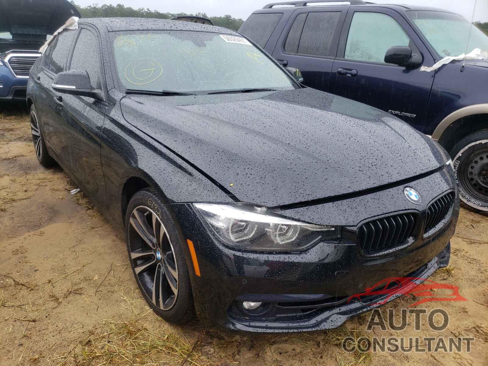 BMW 3 SERIES 2018 - WBA8D9G54JNU67727