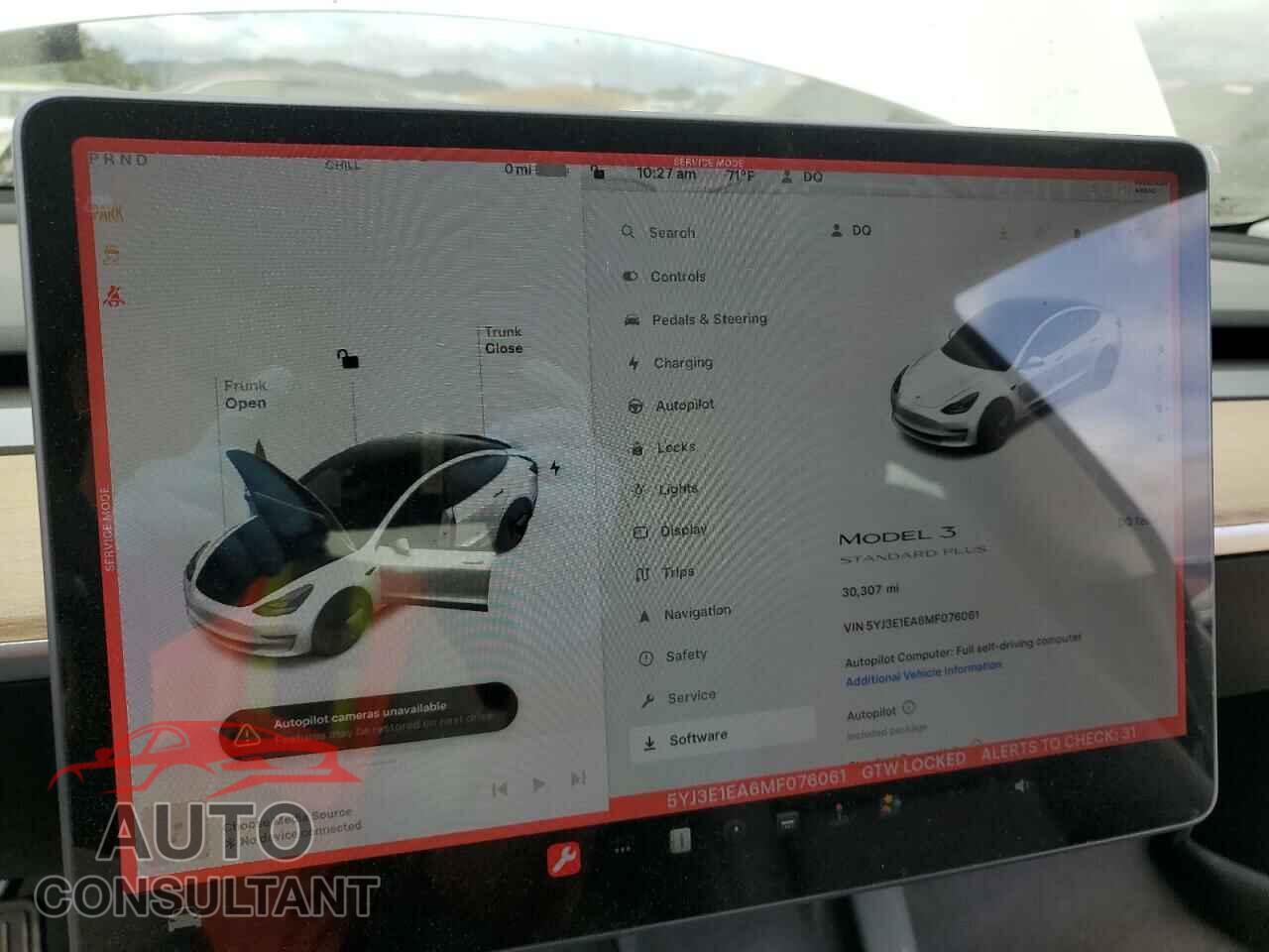 TESLA MODEL 3 2021 - 5YJ3E1EA6MF076061