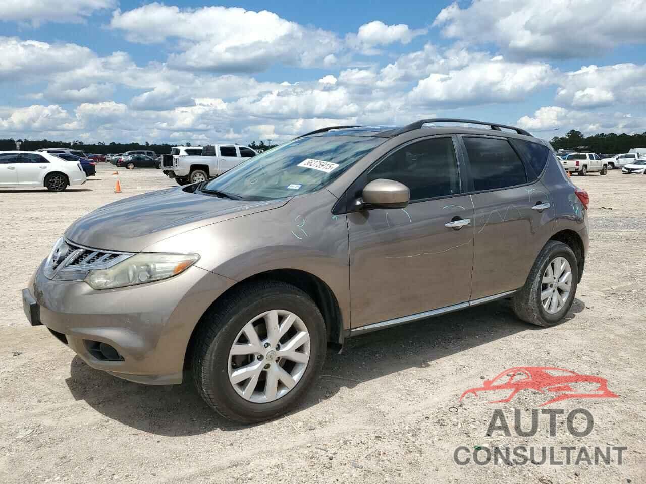 NISSAN MURANO 2013 - JN8AZ1MU3DW205901