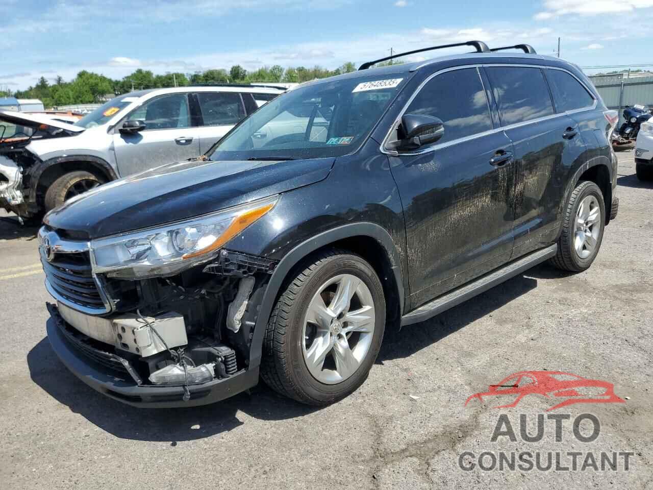 TOYOTA HIGHLANDER 2015 - 5TDDKRFH1FS202591