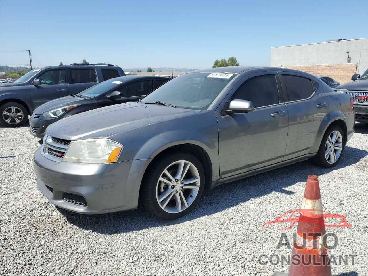 DODGE AVENGER 2012 - 1C3CDZCB7CN286847
