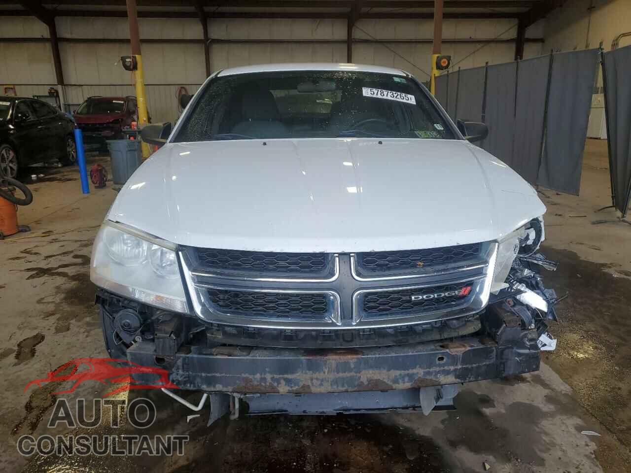 DODGE AVENGER 2012 - 1C3CDZABXCN219937