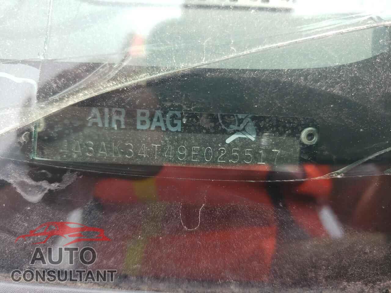 MITSUBISHI ECLIPSE 2009 - 4A3AK34T49E025517