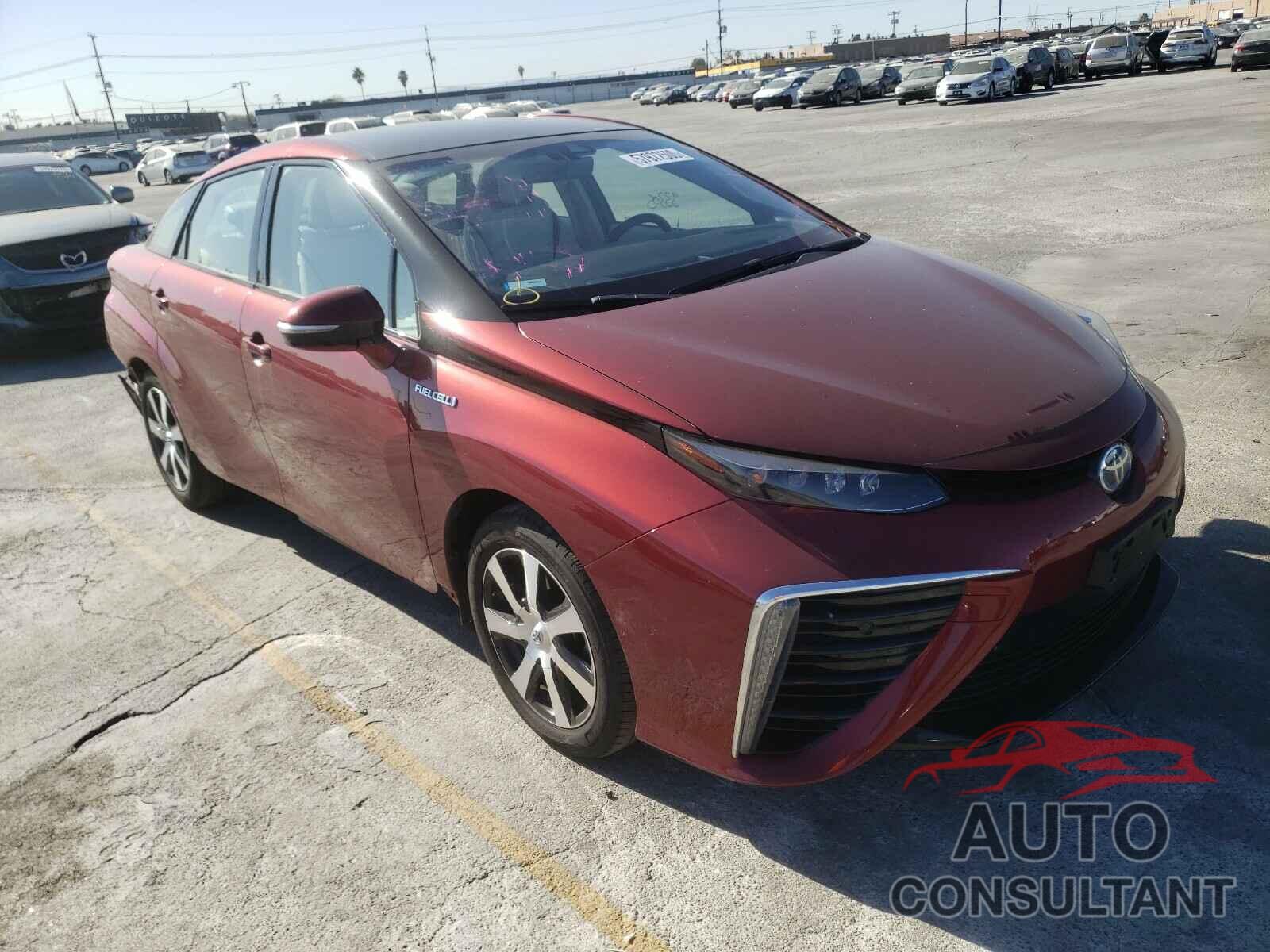 TOYOTA MIRAI 2018 - JTDBVRBD9JA004297