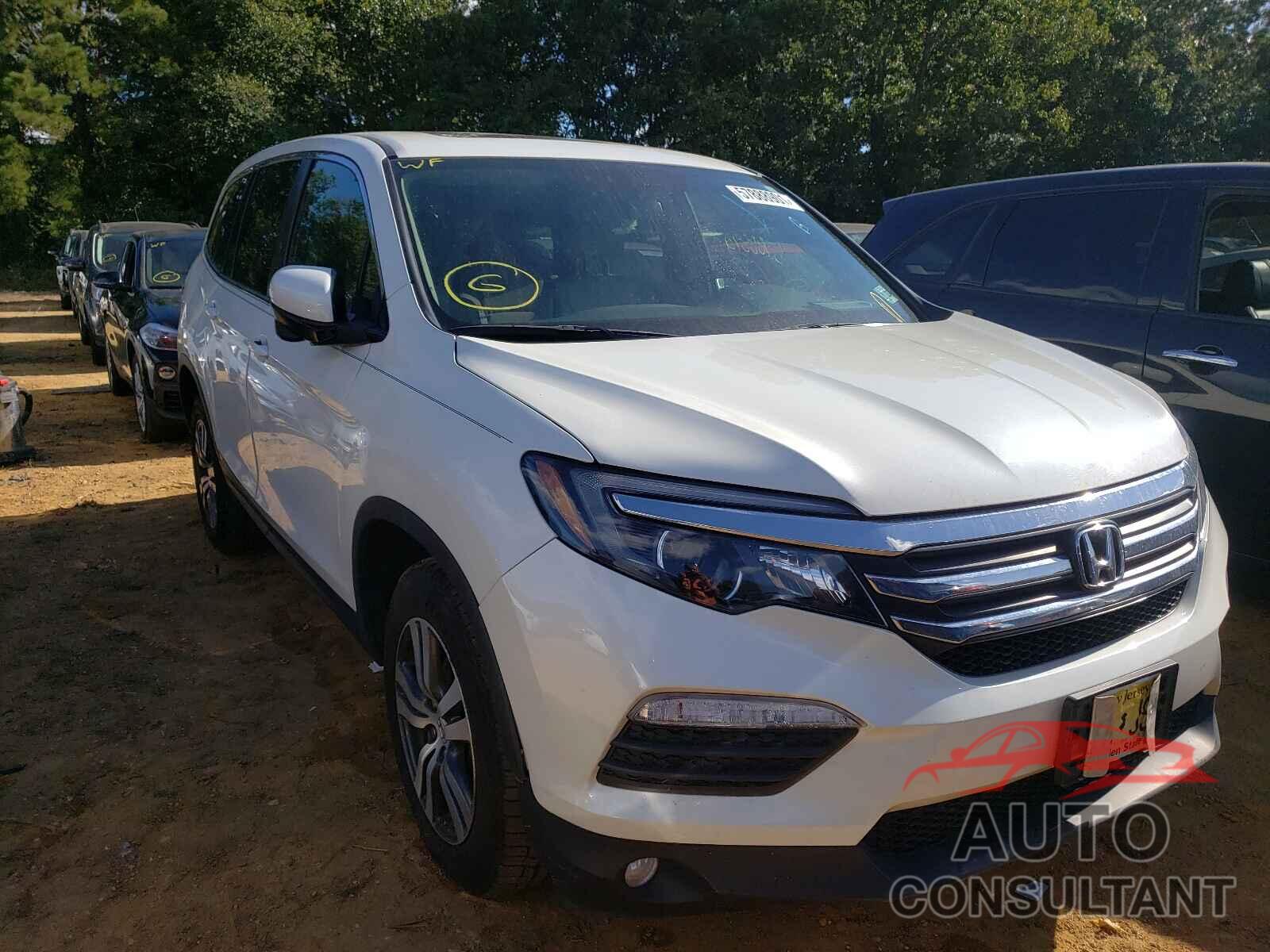 HONDA PILOT 2017 - 5FNYF6H89HB096240