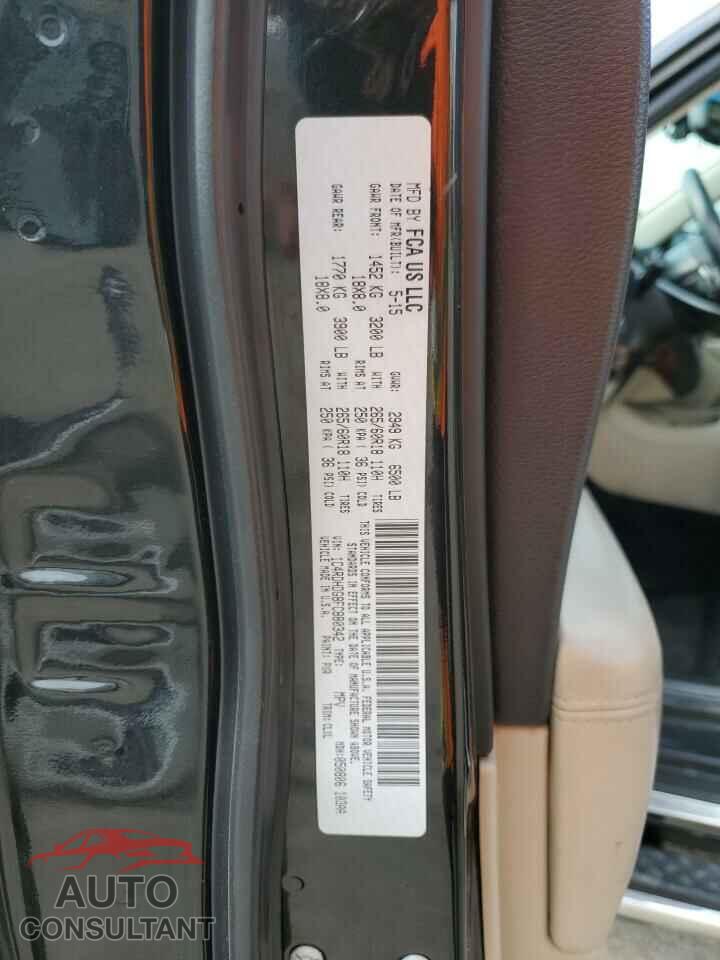 DODGE DURANGO 2015 - 1C4RDHDG8FC880342