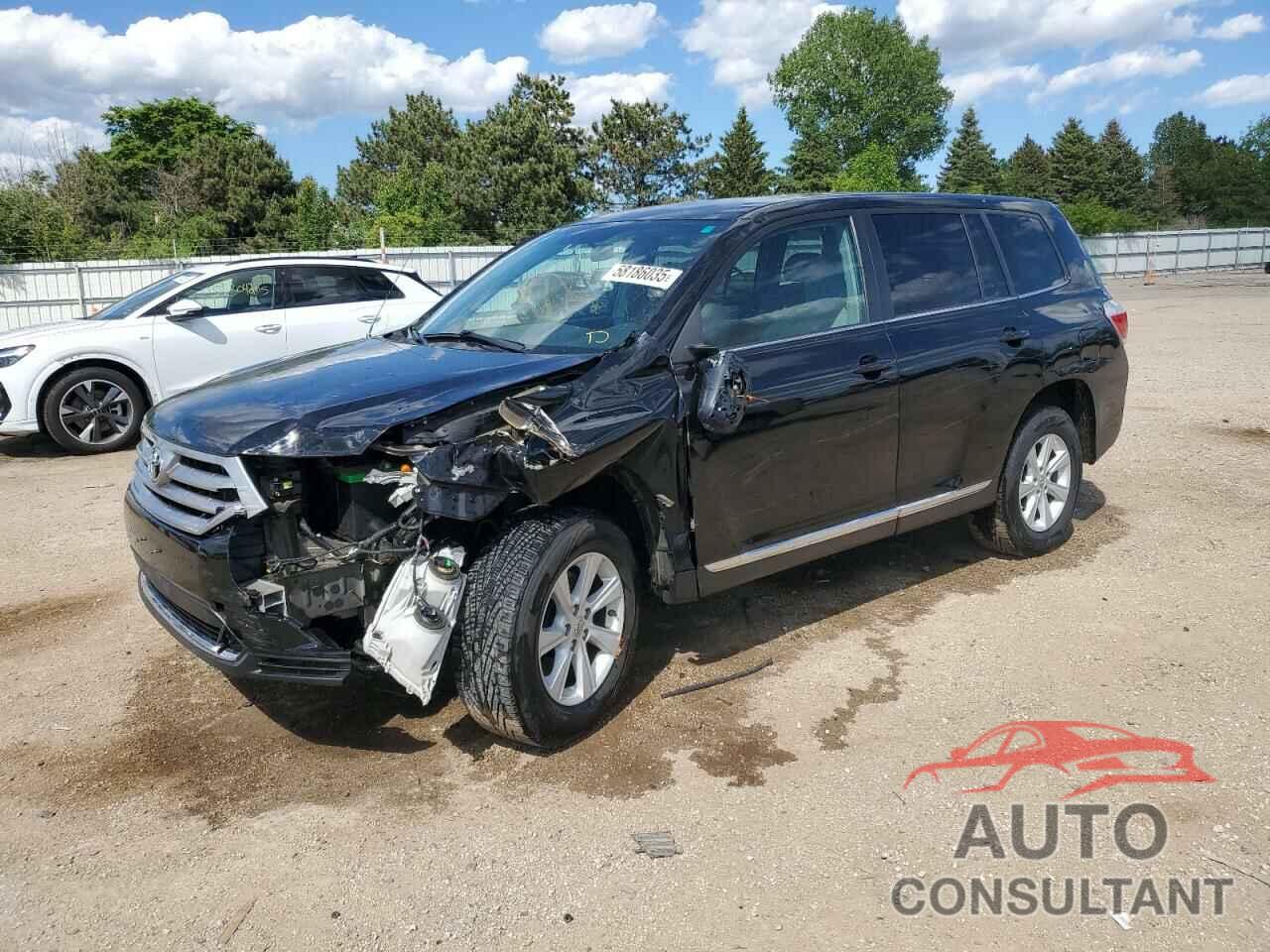 TOYOTA HIGHLANDER 2012 - 5TDZA3EH3CS028395
